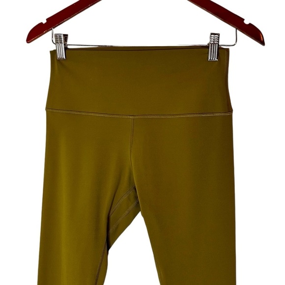 Lululemon Align High-Rise Crop 17"-Bronze Green- Size 8 (2022) - Picture 7 of 14
